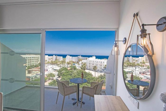 Double Rom Sea View at Bohemian Hotel Protaras